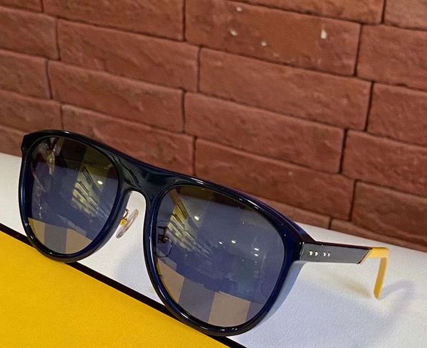 

pilot sunglasses blue/orange 0085 glasses gafa de sol fashion sunglasses uv400 protection eyewear with case, White;black