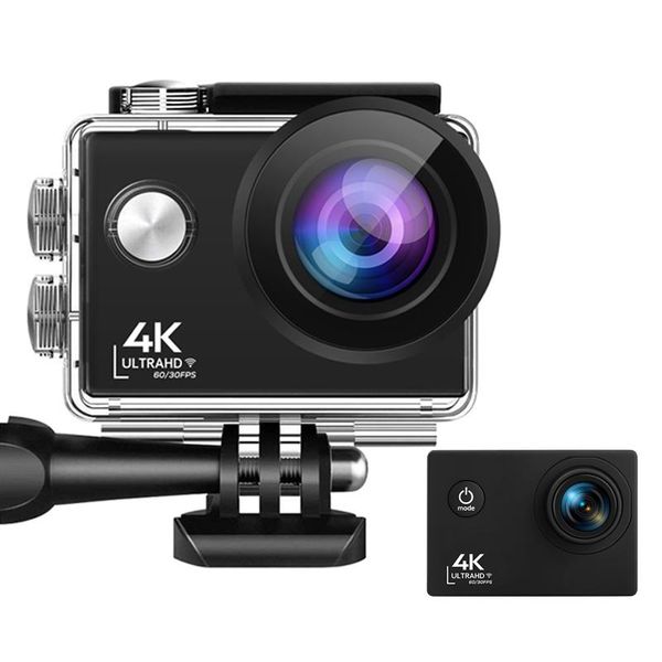 

telescopes 24mp wifi action camera ultra hd 4k 60fps 2.0'' ips screen sport 170d underwater go waterproof pro sports dv dvr
