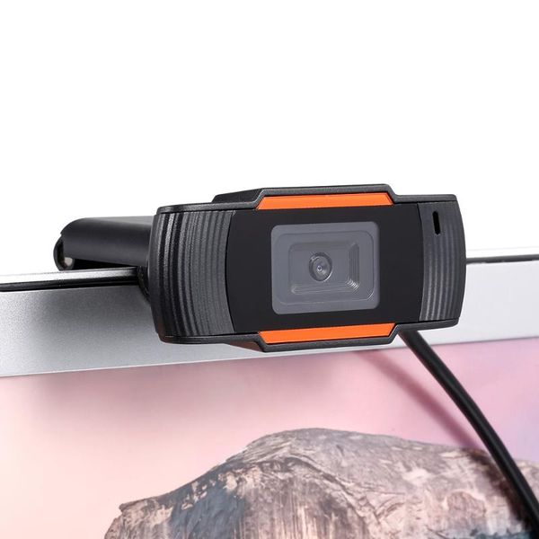 

webcams 10pcs web cam webcam 480p fixed focus usb built-in sound absorbing noise reduction microphone for conference video
