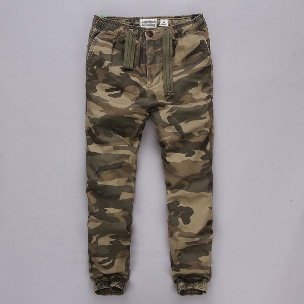 

men's pants cotton mens jogger autumn pencil harem men camouflage military loose comfortable cargo trousers camo casual ir70, Black