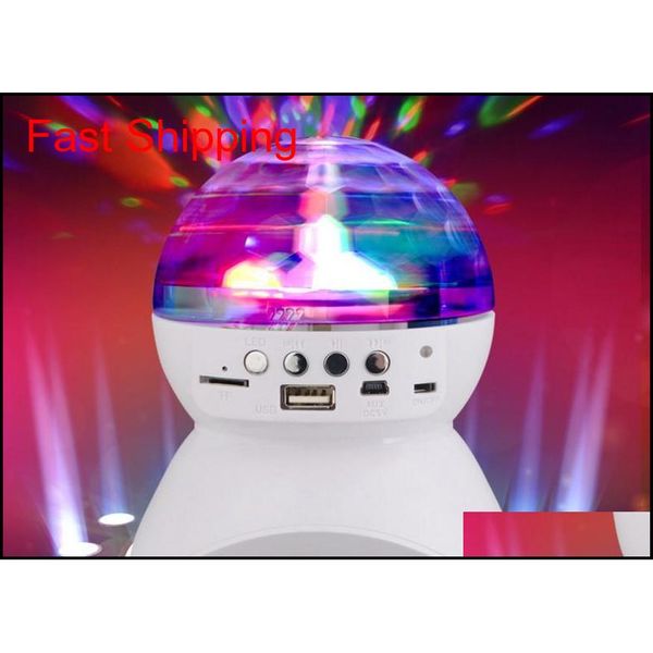 

wireless bluetooth speaker with built-in light show party/ disco dj stage & studio effects lighting rgb color changing led crystal unb tr2wk