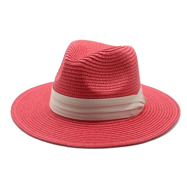 

summer sun straw hats men women solid belt band casual women hats outdoor black khaki camel beach travel handmade women sun hats, Blue;gray