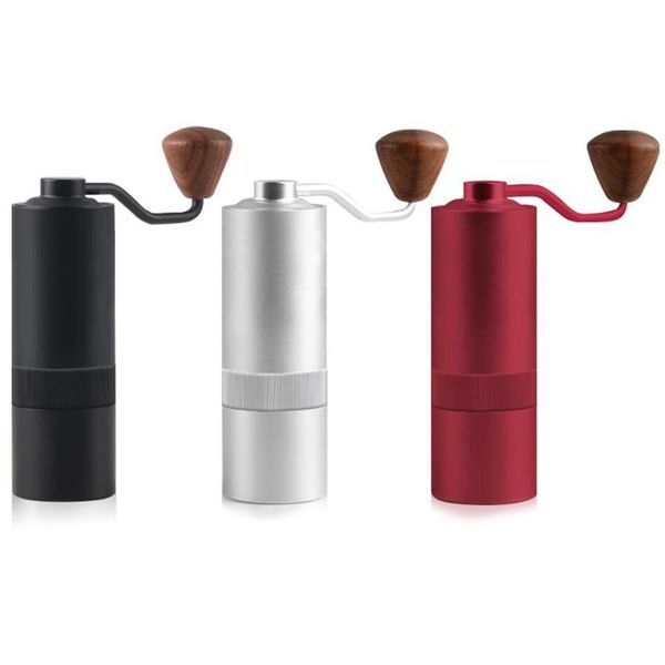 

manual coffee grinder,burr grinder portable hand crank bean mill