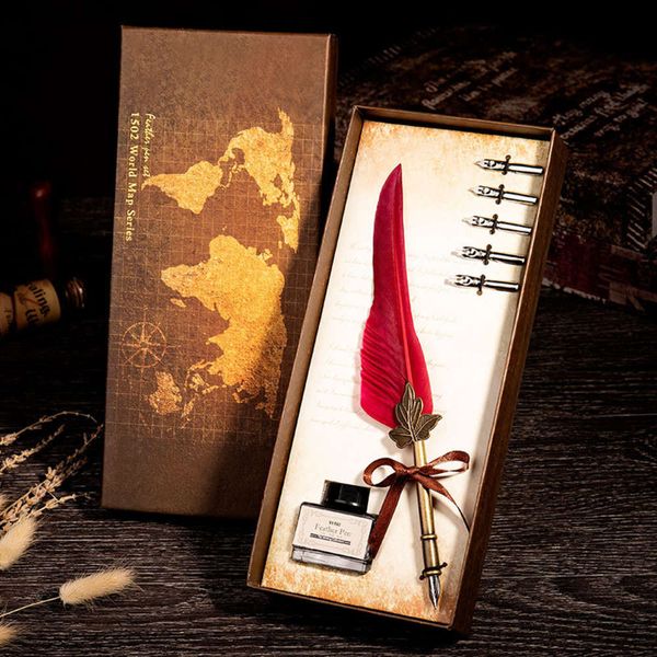 

english quill gift box set teacher's day gift year practical
