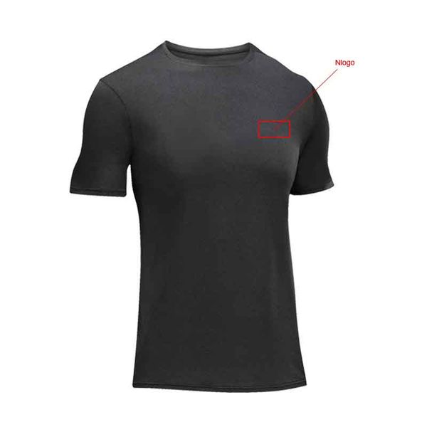 

new 2019 summer sport skinny outdoor fitness gym jogging basketball football quick drying t shirts men, White;black