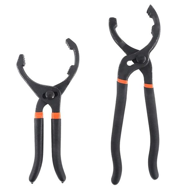 

hand tools 2pcs universal 10 inch and 12 large adjustable oil filter pliers removal filters for removing motorcycles
