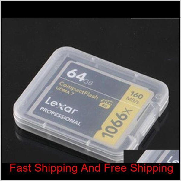 

new protection case card container memory card boxes cf cards tool plastic transparent storage box mini cf card ea qylebv pthome