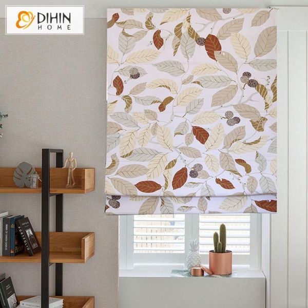 

blinds printed l roman customized shades window curtains for living room