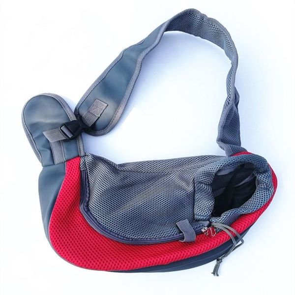 

dog car seat covers one-shoulder pet bag dogs and cats backpack crossbody breathable out portable