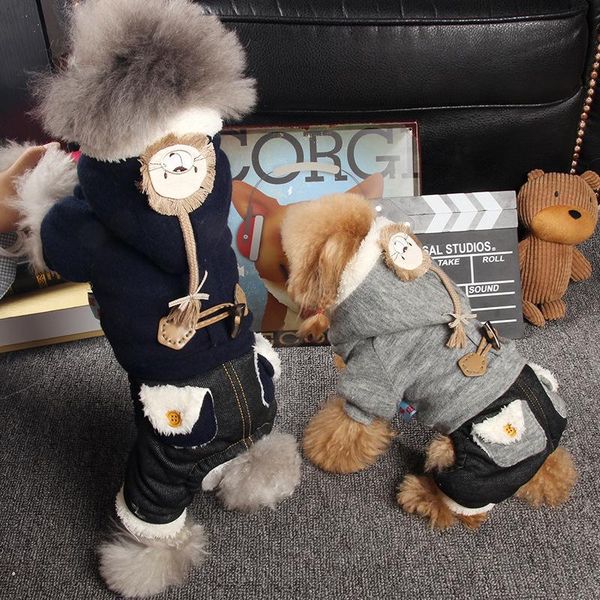 

dog apparel 100% cotton pet clothes autumn/spring small fashion plush keep warm