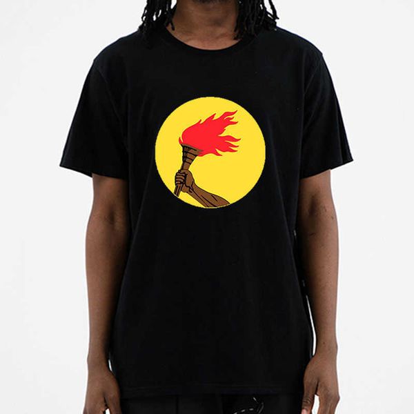 

zaire congo flag t shirt comfortable summer short sleeve o-neck cotton clothing plus size tee trend 210629, White;black