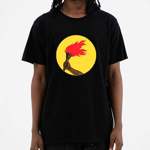 Zaire Congo Flag T Shirt Confortável Verão Manga Curta O-Pescoço Roupas De Algodão Plus Size Top Tee Tendência 210629