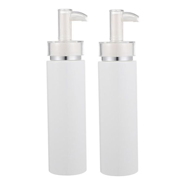 

storage bottles & jars 2pcs 200ml empty pump shampoo travel lotion containers