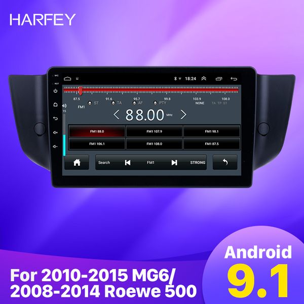 

android car dvd gps radio player 9" for 2010 2011-2015 mg6/2008-2014 roewe 500 with hd touchscreen support carplay rear camera