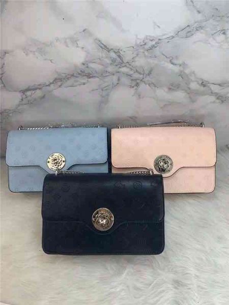

2021 new gues bag embossed cap chain square women's single shoulder diagonal span
