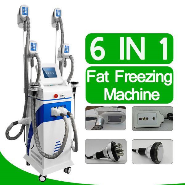 

2021 new fat ing machine double chin removal cryolipolysis fat ing slimming machine with 4 handles #033