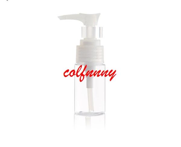 

storage bottles & jars 100pcs/lot refillable protable 30ml 50ml soap shampoo lotion foam water plastic pressed pump spray bottle