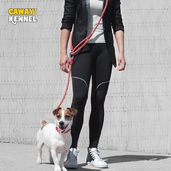 

dog collars & leashes cawayi kennel nylon soft pet dogs chain traction rope leads hands diagonally explosion-proof for large