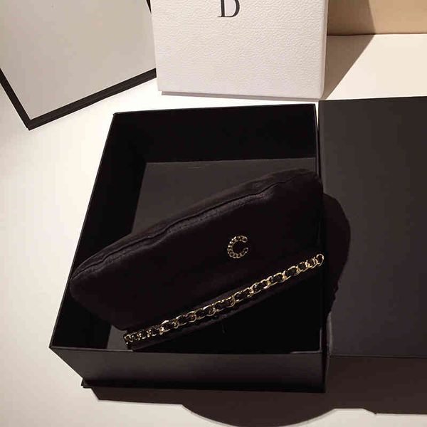 

new beret female autumn and winter stall leisure versatile painter bud hat fashion westernized, Blue;gray