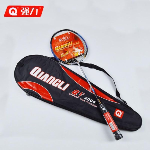 

authentic qiangli2004 badminton racket integrally molded badminton raquette rackets