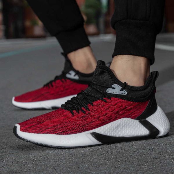 

mens running shoeslow front lace up round head flat bottom korean casual men's running sports shoes straight traniers sneakers