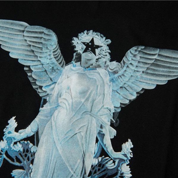 

fashion mens pattern print t shirts black fashion men women short sleeve tees s-xl new 2021 new, White;black