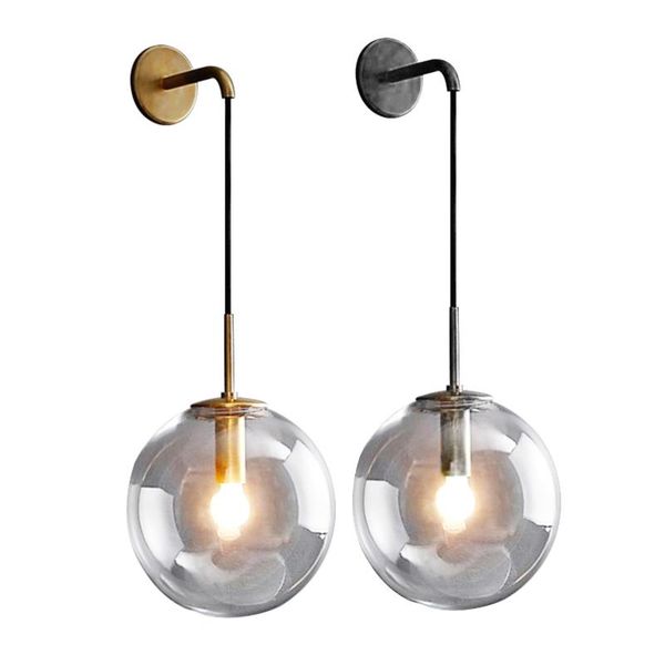 

wall lamp old style led floor retro nordic bedroom living room el original glass