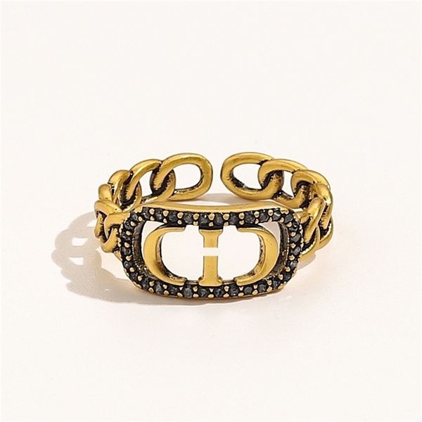 

87% off wholesale shop light luxury zircon ring bronze plate, home index finger tiktok adjustable opening voice., Silver