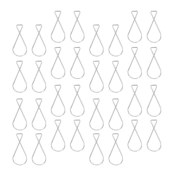 

40pcs ceiling automatic hooks ceiling clips hangers hook for home office displaying sign pictures pothooks