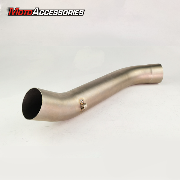 

motorcycle exhaust system middle pipe link slip on section muffler for aprilia 1000 2013 2014 2021
