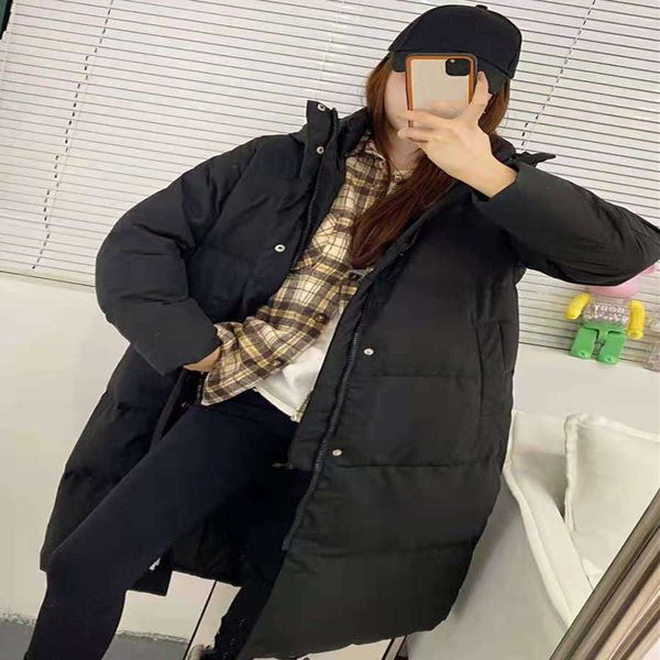 

feijia women's down et long lovers autumn and winter lightweight jacket off-season fashion simple 0734, Black