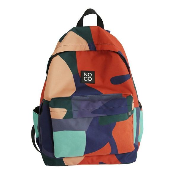 

school bags fashion men's women's backpacks trendy oxford cloth camouflage bag for girls large capacity waterproof laptop
