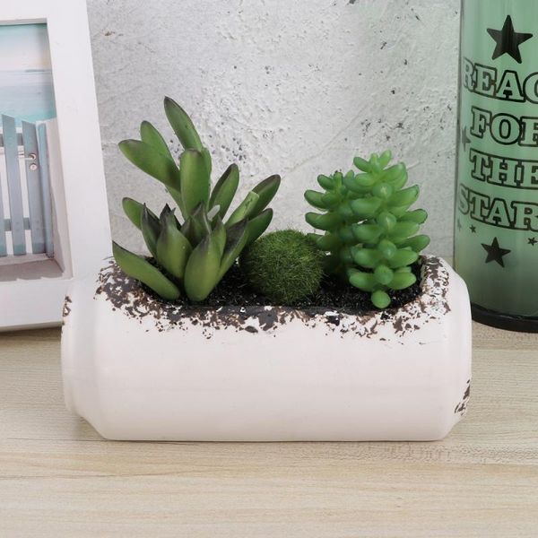 

simulated succulent bonsai flower pot plant artificial flower bonsai false succulent plants style 2