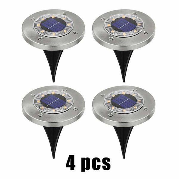 

led solar power ground lights floor decking patio outdoor garden lawn lamp solar leds garden light waterproof lights
