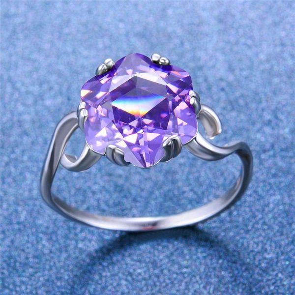 

cluster rings minimalist ladies big star ring with colorful zircon fashion 925 sterling silver party unique style wedding for women, Golden;silver