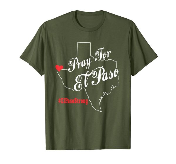 

pray for el paso t shirt el paso strong t-shirt, White;black