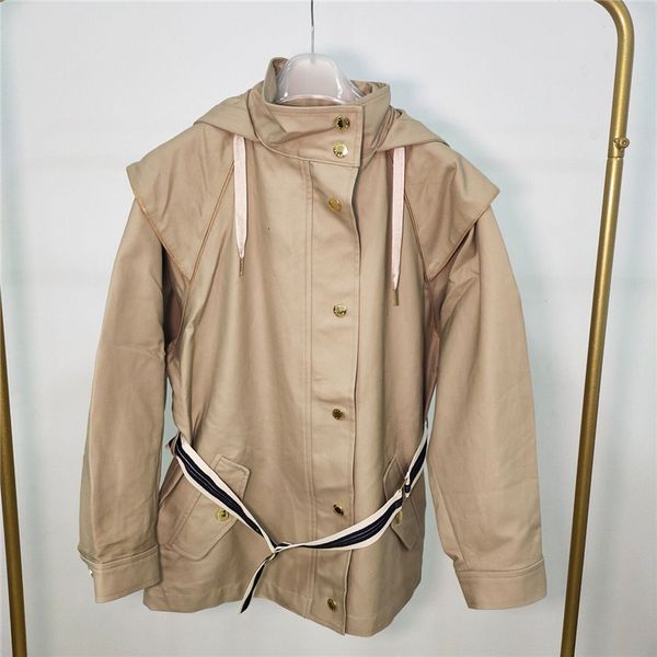 

khaki autumn clothes of women jacket xgo1, Tan;black
