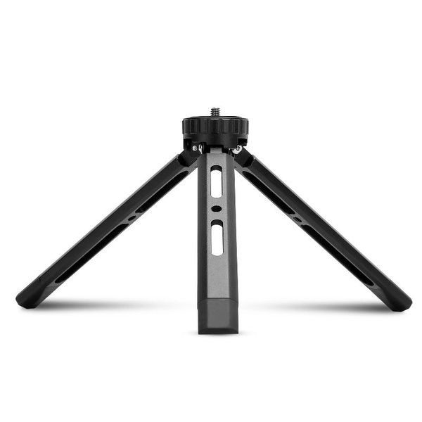 

mini pgraphy camera tripod for phone aluminum alloy deskstand with 1/4 inch screw for dslr ildc camcorder projector