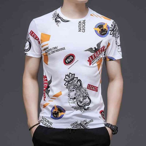 

chao brand cotton short t-shirt 2021 summer new ice silk men's t-shirt round neck casual half sleeve upper garment, White;black