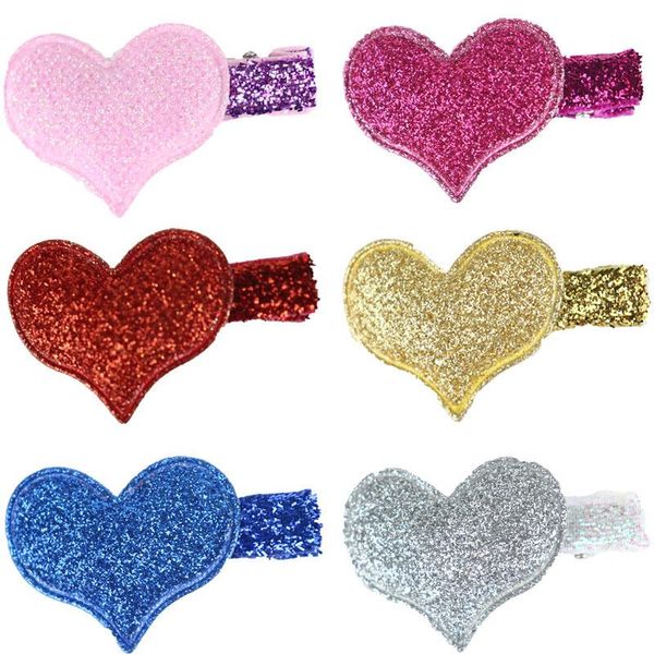 

dog apparel 50 pcs cat hair bows accessories love heart style pet products clips valentine's day