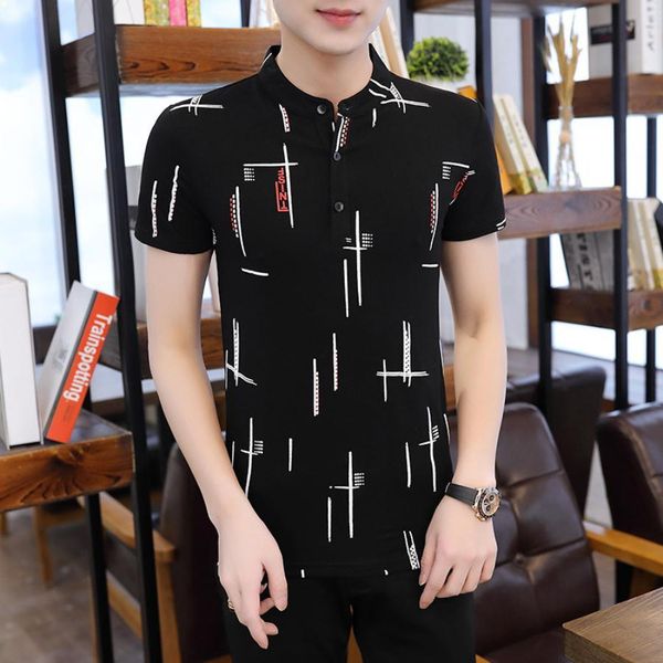

men's designers mens polo t shirt fashion men clothing female t shirts summer crop cotton t-shirt short sleeve camisas de hombre hip ho, White;black