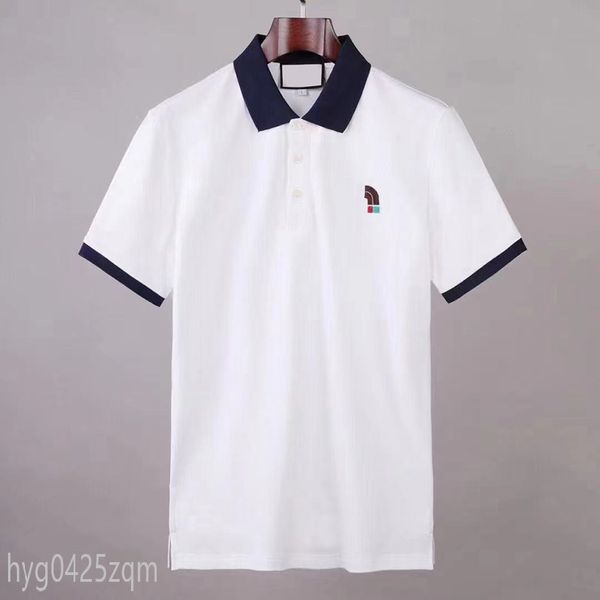 

2022ss mens designer polo shirts fashion men t-shirt embroidery bee short sleeve polos brand basic streetwear tees, White;black