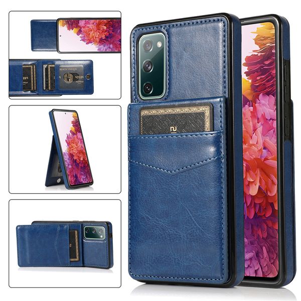 

leather wallet case for samsung galaxy s20 fe s10 e s9 s8 note 20 10 9 8 ultra plus a81 a91 card holder
