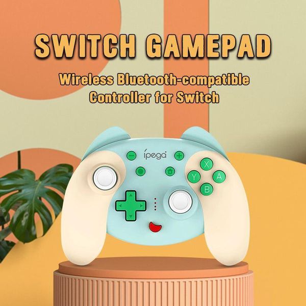 

game controllers & joysticks ipega gamepad for ninendo switch controller nfc dual vibration six-axis wireless gamepads usb