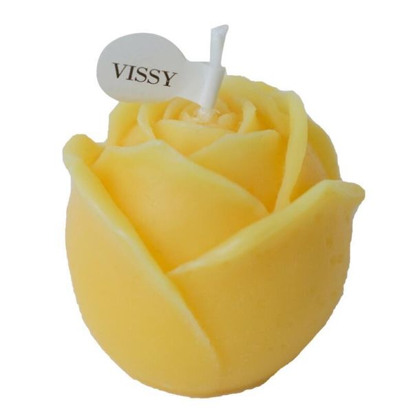 

candles rose candle cute soy wax small scented relaxing birthday gift 1pc