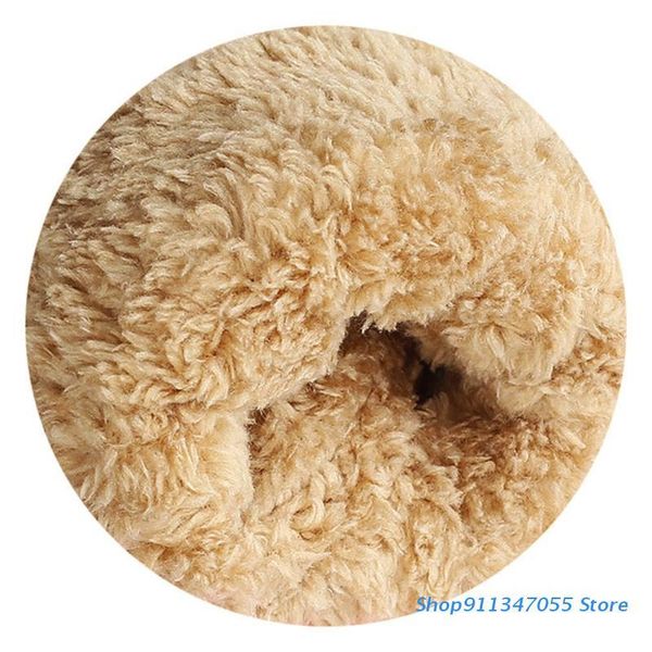 

children's mittens children cartoon bear printing skiing cycling gloves toddler thick warm waterproof windproof outdoor sports snow, White