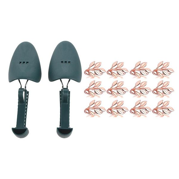 

napkin rings shoe tree men plastic green with ring, leaf set