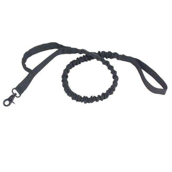 

dog collars & leashes leash 1000d nylon training elastic pet multicolor black