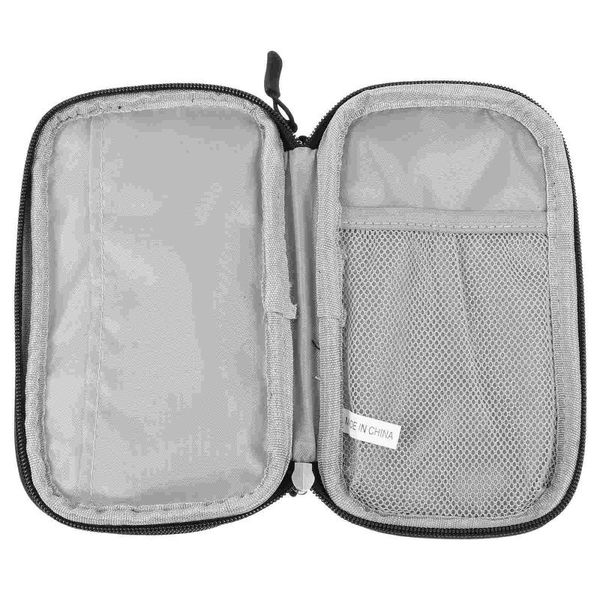 

storage bags 1pc portable bag practical digital accessories (black)