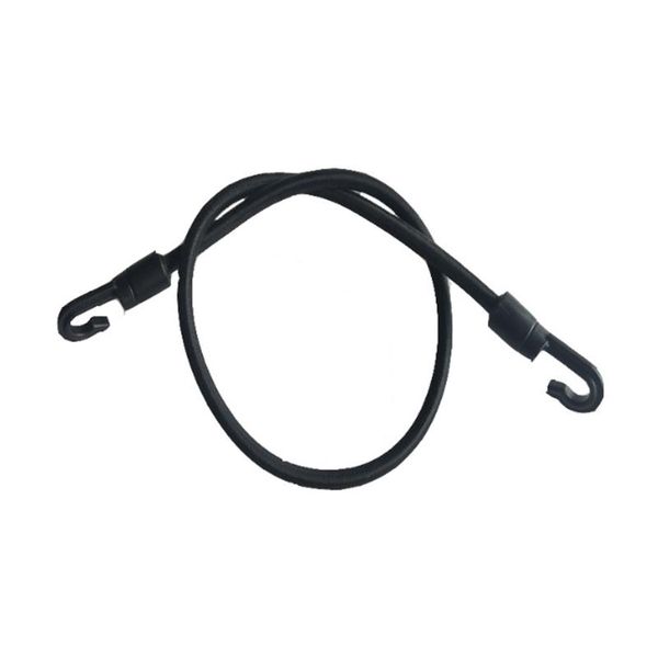 

10pcs boat kayaking accessories 2 head 6mm 20cm elastic rope with hook